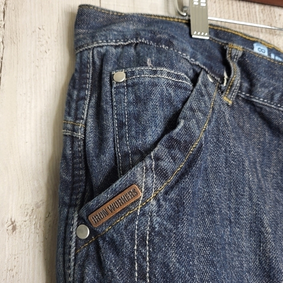 Iron Workers Reinforced Jeans. Double Knee. 40x31 - Picture 5 of 13